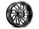 Mayhem Wheels Flywheel Gloss Black Milled 6-Lug Wheel; 20x9; 0mm Offset (09-14 F-150)