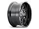 Mayhem Wheels Flywheel Gloss Black Milled 6-Lug Wheel; 20x9; 0mm Offset (09-14 F-150)