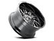 Mayhem Wheels Flywheel Gloss Black Milled 6-Lug Wheel; 20x9; 0mm Offset (09-14 F-150)