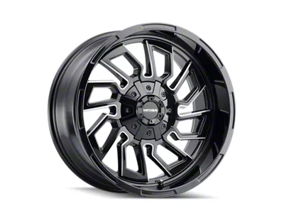 Mayhem Wheels Flywheel Gloss Black Milled 8-Lug Wheel; 20x9; 18mm Offset (10-18 RAM 2500)