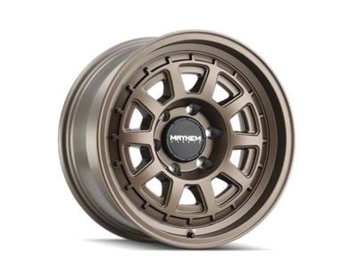 Mayhem Wheels Voyager Satin Dark Bronze 8-Lug Wheel; 17x8.5; 0mm Offset (11-16 F-250 Super Duty)