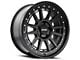 Mayhem Wheels Compass Matte Black 6-Lug Wheel; 18x9; 0mm Offset (14-18 Silverado 1500)