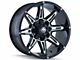 Mayhem Wheels Rampage Gloss Black Milled 6-Lug Wheel; 17x9; 13mm Offset (14-18 Silverado 1500)