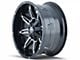 Mayhem Wheels Rampage Gloss Black Milled 6-Lug Wheel; 17x9; 13mm Offset (14-18 Silverado 1500)