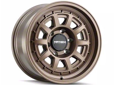 Mayhem Wheels Voyager Dark Bronze 6-Lug Wheel; 18x9; 0mm Offset (14-18 Silverado 1500)