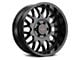 Mayhem Wheels Tripwire Black with Prism Red 6-Lug Wheel; 20x10; -19mm Offset (15-20 F-150)