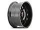 Mayhem Wheels Tripwire Black with Prism Red 6-Lug Wheel; 20x10; -19mm Offset (15-20 F-150)