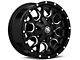 Mayhem Wheels Warrior Black Milled 6-Lug Wheel; 20x9; 0mm Offset (15-20 Tahoe)