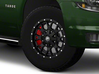 Mayhem Wheels Warrior Matte Black 6-Lug Wheel; 18x9; 18mm Offset (15-20 Tahoe)