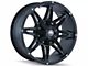 Mayhem Wheels Rampage Matte Black 6-Lug Wheel; 17x9; 13mm Offset (15-20 Yukon)