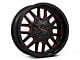Mayhem Wheels Cogent Black with Prism Red 6-Lug Wheel; 20x9; 0mm Offset (99-06 Sierra 1500)