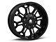 Mayhem Wheels Combat Gloss Black Milled 6-Lug Wheel; 17x9; -12mm Offset (99-06 Sierra 1500)