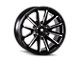 Mayhem Wheels Crossfire Gloss Black Milled 6-Lug Wheel; 20x9.5; 25mm Offset (99-06 Sierra 1500)