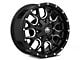 Mayhem Wheels Warrior Black Milled 6-Lug Wheel; 18x9; -12mm Offset (99-06 Sierra 1500)