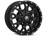 Mayhem Wheels Warrior Matte Black 6-Lug Wheel; 17x9; -12mm Offset (99-06 Sierra 1500)