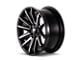 Mayhem Wheels Crossfire Gloss Black Milled 6-Lug Wheel; 22x9.5; 25mm Offset (19-25 Sierra 1500)