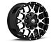 Mayhem Wheels Warrior Black Machined 6-Lug Wheel; 18x9; -12mm Offset (04-08 F-150)