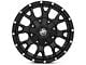 Mayhem Wheels Warrior Matte Black 6-Lug Wheel; 17x9; -12mm Offset (04-08 F-150)