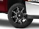 Mayhem Wheels Rampage Black Milled 6-Lug Wheel; 20x9; 18mm Offset (07-13 Silverado 1500)