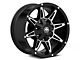 Mayhem Wheels Rampage Black Milled 6-Lug Wheel; 20x9; 18mm Offset (07-13 Silverado 1500)
