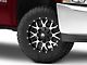 Mayhem Wheels Warrior Black Machined 6-Lug Wheel; 18x9; 18mm Offset (07-13 Silverado 1500)