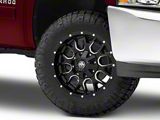 Mayhem Wheels Warrior Black Milled 6-Lug Wheel; 18x9; -12mm Offset (07-13 Silverado 1500)