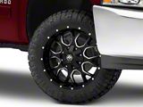 Mayhem Wheels Warrior Black Milled 6-Lug Wheel; 20x9; 0mm Offset (07-13 Silverado 1500)