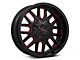 Mayhem Wheels Cogent Black with Prism Red 6-Lug Wheel; 20x9; 18mm Offset (09-14 F-150)