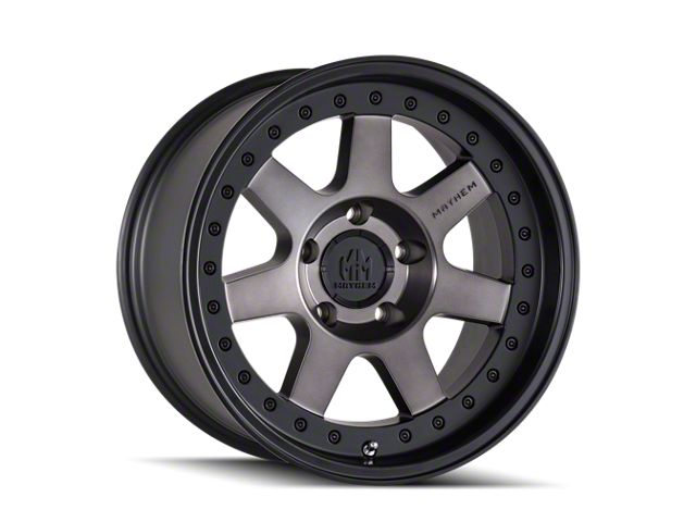 Mayhem Wheels Prodigy Matte Black with Dark Tint 8-Lug Wheel; 18x9; 0mm Offset (11-16 F-350 Super Duty SRW)
