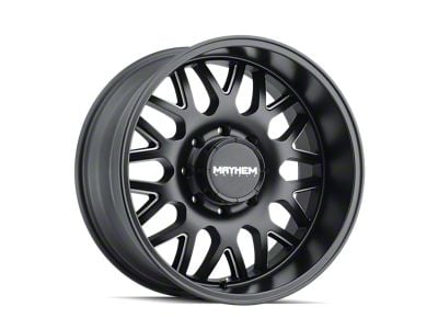 Mayhem Wheels Tripwire Gloss Black Milled 8-Lug Wheel; 20x9; 18mm Offset (11-16 F-250 Super Duty)