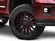 Mayhem Wheels Cogent Black with Prism Red 6-Lug Wheel; 20x9; 0mm Offset (14-18 Sierra 1500)