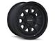 Mayhem Wheels Voyager Matte Black 6-Lug Wheel; 17x8.5; 18mm Offset (14-18 Silverado 1500)