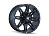 Mayhem Wheels Rampage Matte Black 6-Lug Wheel; 20x9; 18mm Offset (19-24 Sierra 1500)