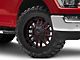 Mayhem Wheels Cogent Black with Prism Red 6-Lug Wheel; 20x9; 18mm Offset (21-25 F-150)