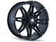 Mayhem Wheels Rampage Matte Black 6-Lug Wheel; 17x9; -12mm Offset (21-25 F-150)