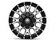 Mayhem Wheels Warrior Black Machined 6-Lug Wheel; 17x9; -12mm Offset (21-24 F-150)