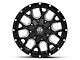 Mayhem Wheels Warrior Black Milled 6-Lug Wheel; 18x9; -12mm Offset (21-24 F-150)