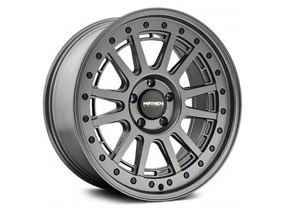 Mayhem Wheels Compass Matte Gunmetal 6-Lug Wheel; 20x9; 0mm Offset (24-25 Ranger)