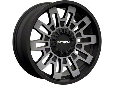 Mayhem Wheels Cortex Matte Black with Dark Tint 6-Lug Wheel; 20x10; -19mm Offset (24-25 Ranger)