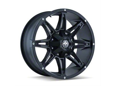 Mayhem Wheels Rampage Matte Black 6-Lug Wheel; 20x10; -25mm Offset (24-25 Ranger)