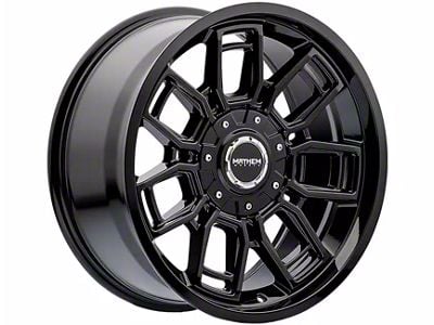 Mayhem Wheels Ordinance Gloss Black 5-Lug Wheel; 20x9; 0mm Offset (94-01 RAM 1500)