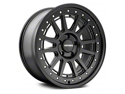 Mayhem Wheels Compass Matte Black 6-Lug Wheel; 17x9; -6mm Offset (99-06 Silverado 1500)