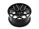 Mayhem Wheels Vanquish Gloss Black Milled 6-Lug Wheel; 20x9; 0mm Offset (99-06 Silverado 1500)