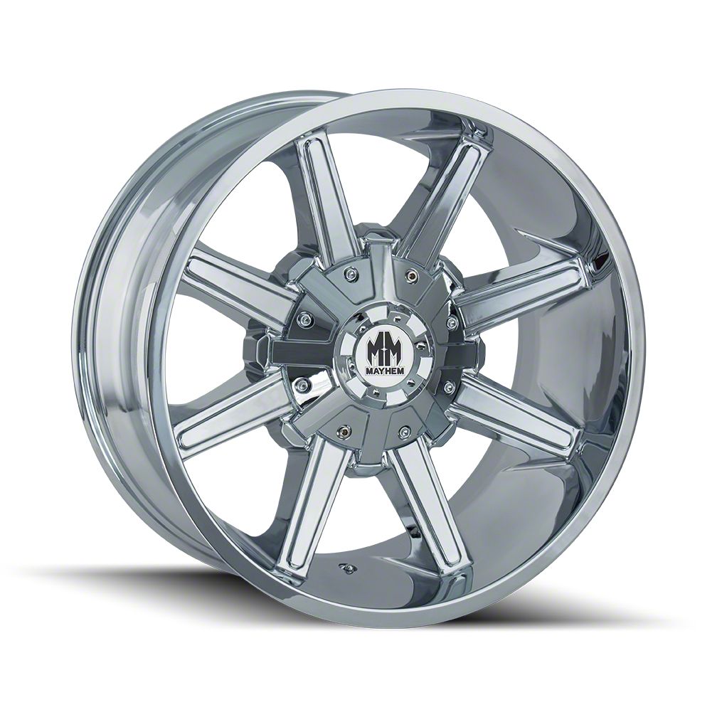 Mayhem Wheels Canyon Arsenal Chrome 6-Lug Wheel; 17x9; -12mm Offset ...