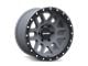 Mayhem Wheels Delta Matte Gunmetal 6-Lug Wheel; 17x9; 0mm Offset (23-25 Canyon)