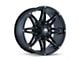 Mayhem Wheels Rampage Matte Black 6-Lug Wheel; 17x9; -12mm Offset (23-25 Canyon)