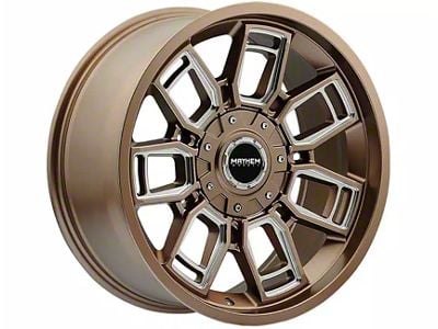 Mayhem Wheels Ordinance Matte Bronze Milled 6-Lug Wheel; 20x9; 0mm Offset (23-25 Colorado)