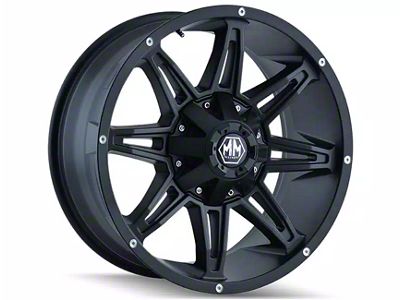 Mayhem Wheels Rampage Matte Black 6-Lug Wheel; 17x9; 13mm Offset (23-25 Colorado)