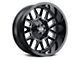 Mayhem Wheels Cogent Gloss Black Milled 5-Lug Wheel; 20x9; 0mm Offset (05-11 Dakota)