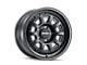 Mayhem Wheels Voyager Matte Black 5-Lug Wheel; 15x7; 15mm Offset (87-90 Dakota)